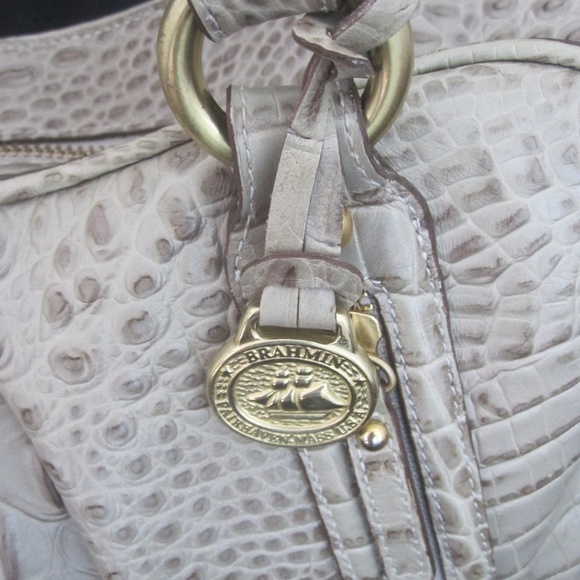 SOLD ON E BAY BRAHMIN leather melbourne handbag - Picture 4 of 8